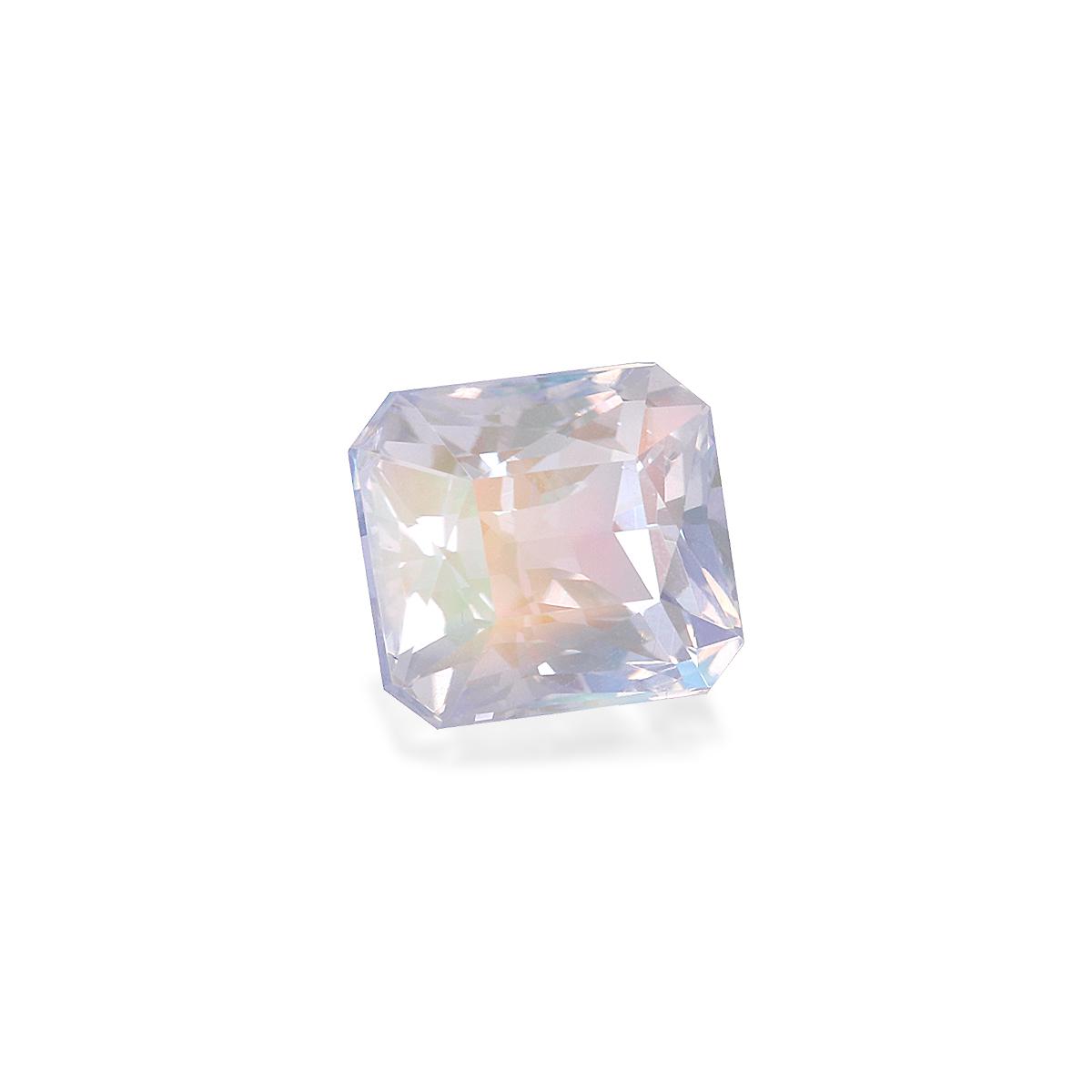 mixed colour rainbow moonstone, 2.05ct rectangular cut — view 3