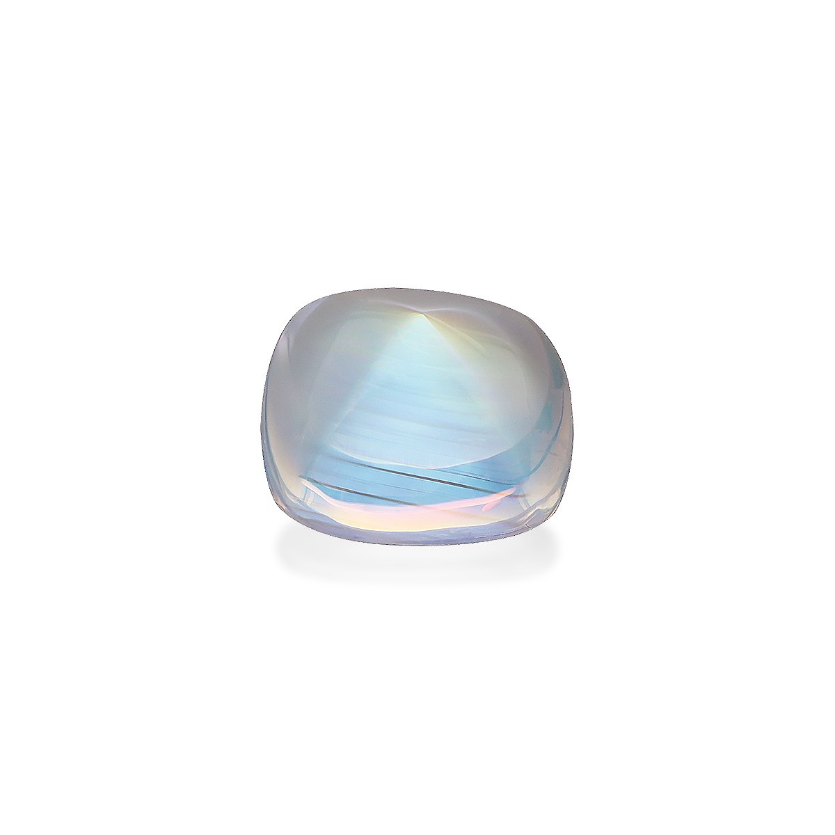 mixed colour rainbow moonstone, 10.94ct cushion cut — main view