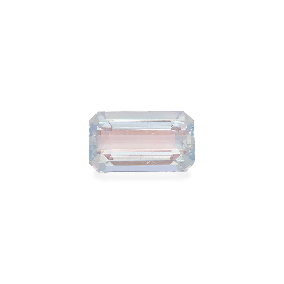 white rainbow moonstone, 8.31ct rectangular cut — main view