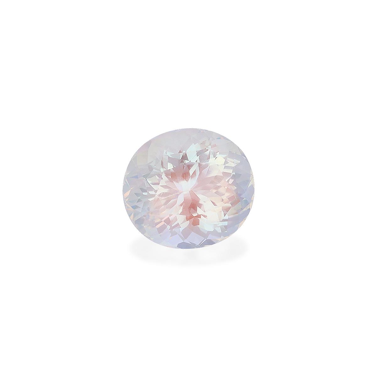 white rainbow moonstone, 7.26ct oval cut — view 3