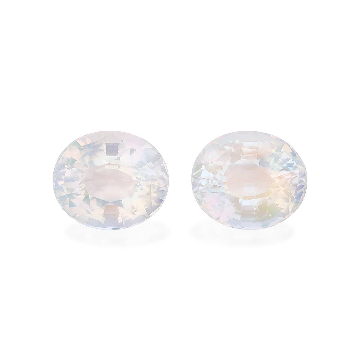white rainbow moonstone, 16.45ct oval cut — main view