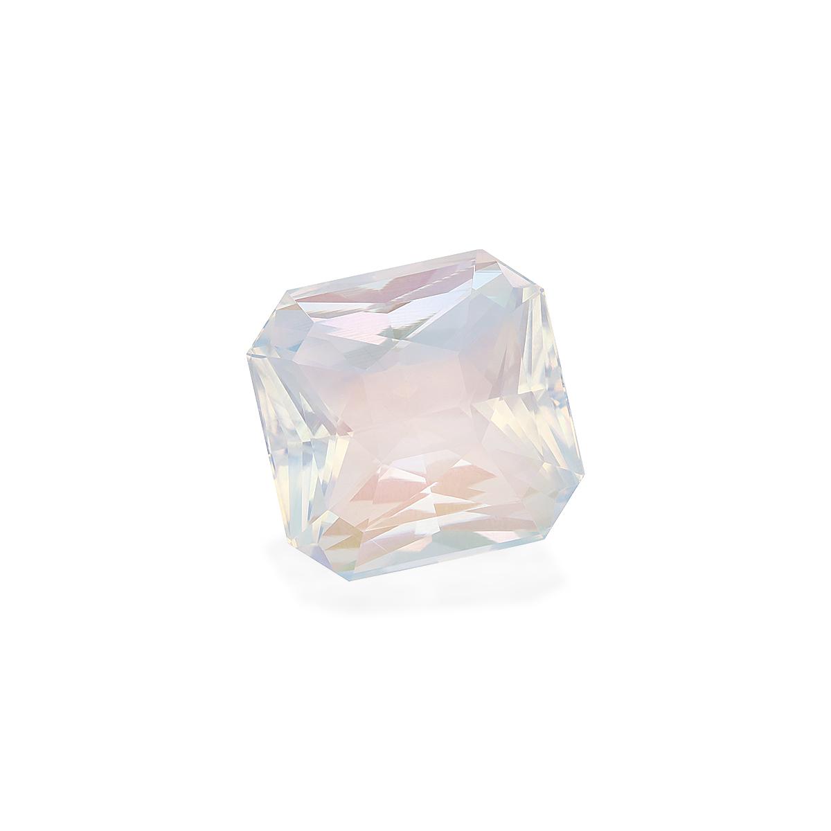 white rainbow moonstone, 24.44ct rectangular cut — view 3
