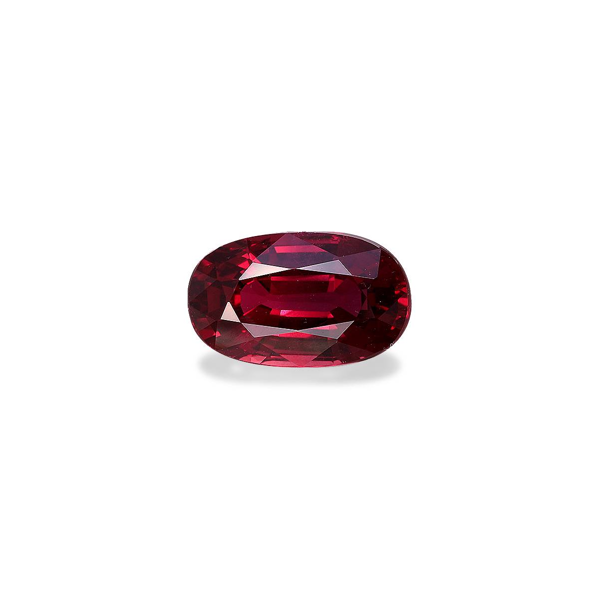 red mozambique ruby, 2.66ct oval cut — main view