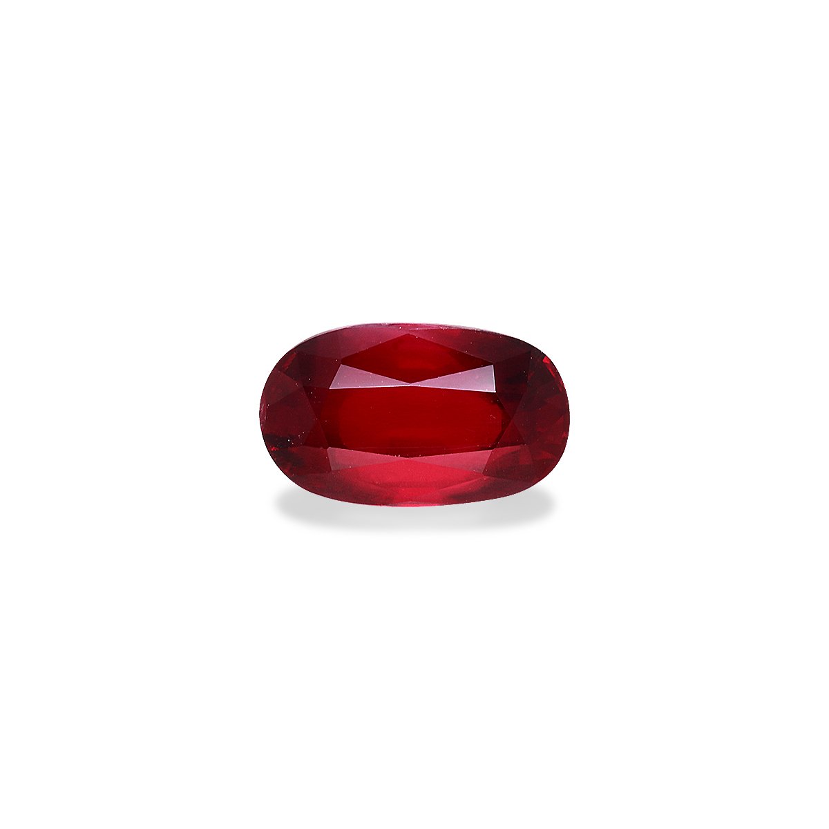red mozambique ruby, 4.03ct oval cut — main view