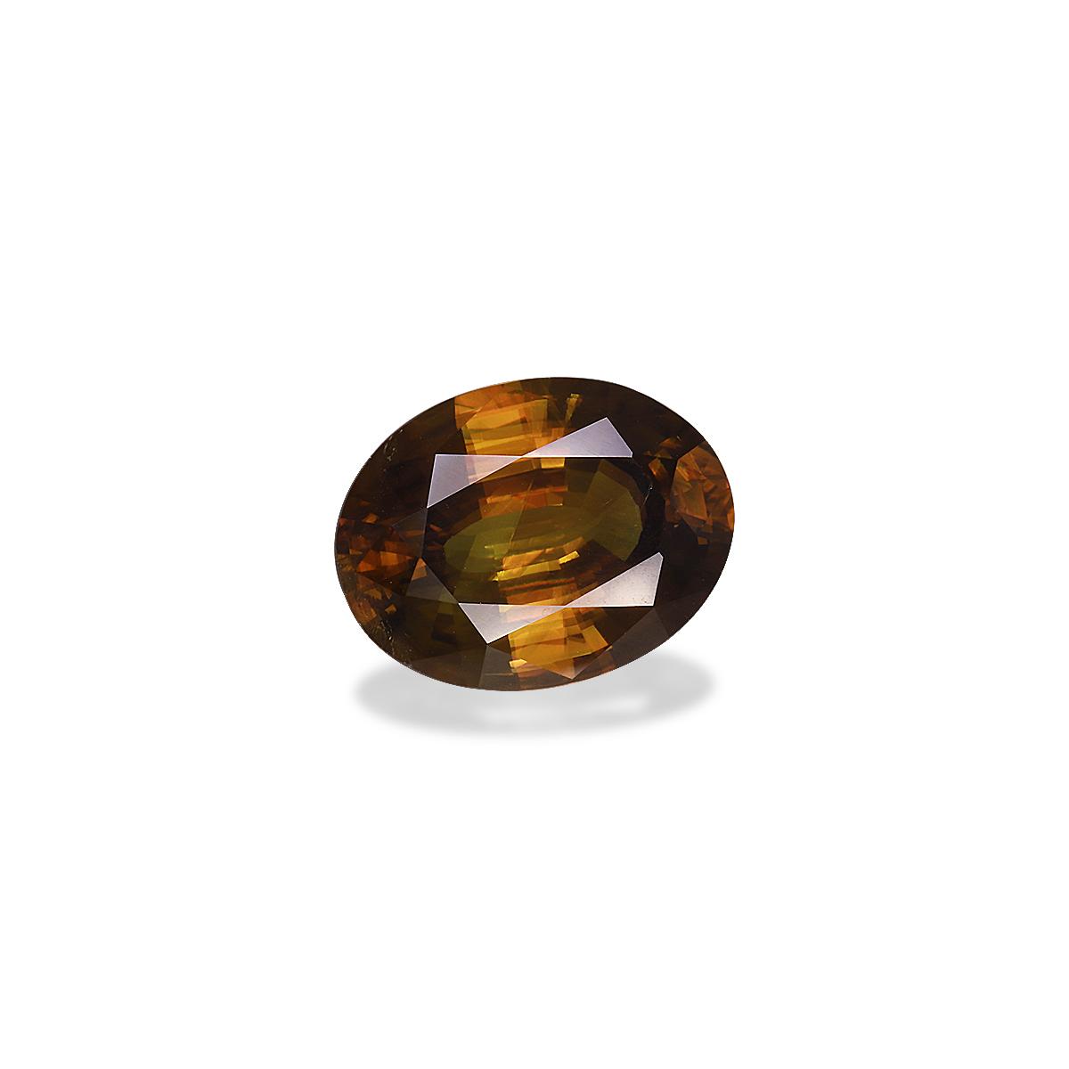 brown sphene, 5.88ct oval cut — view 3