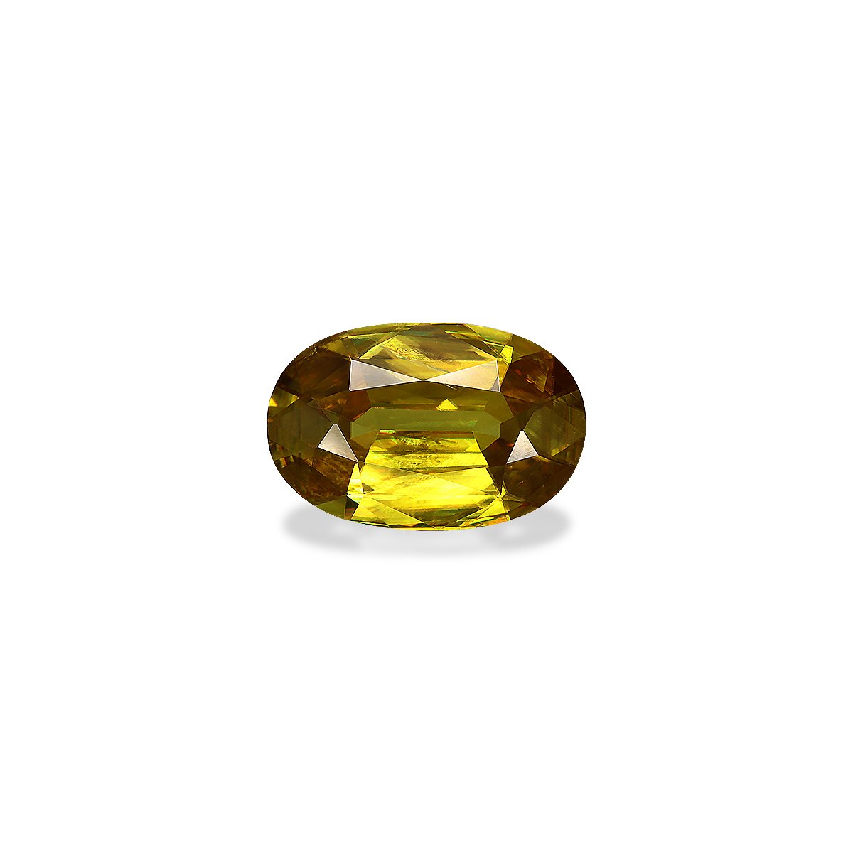 brown sphene, 7.88ct oval cut — main view