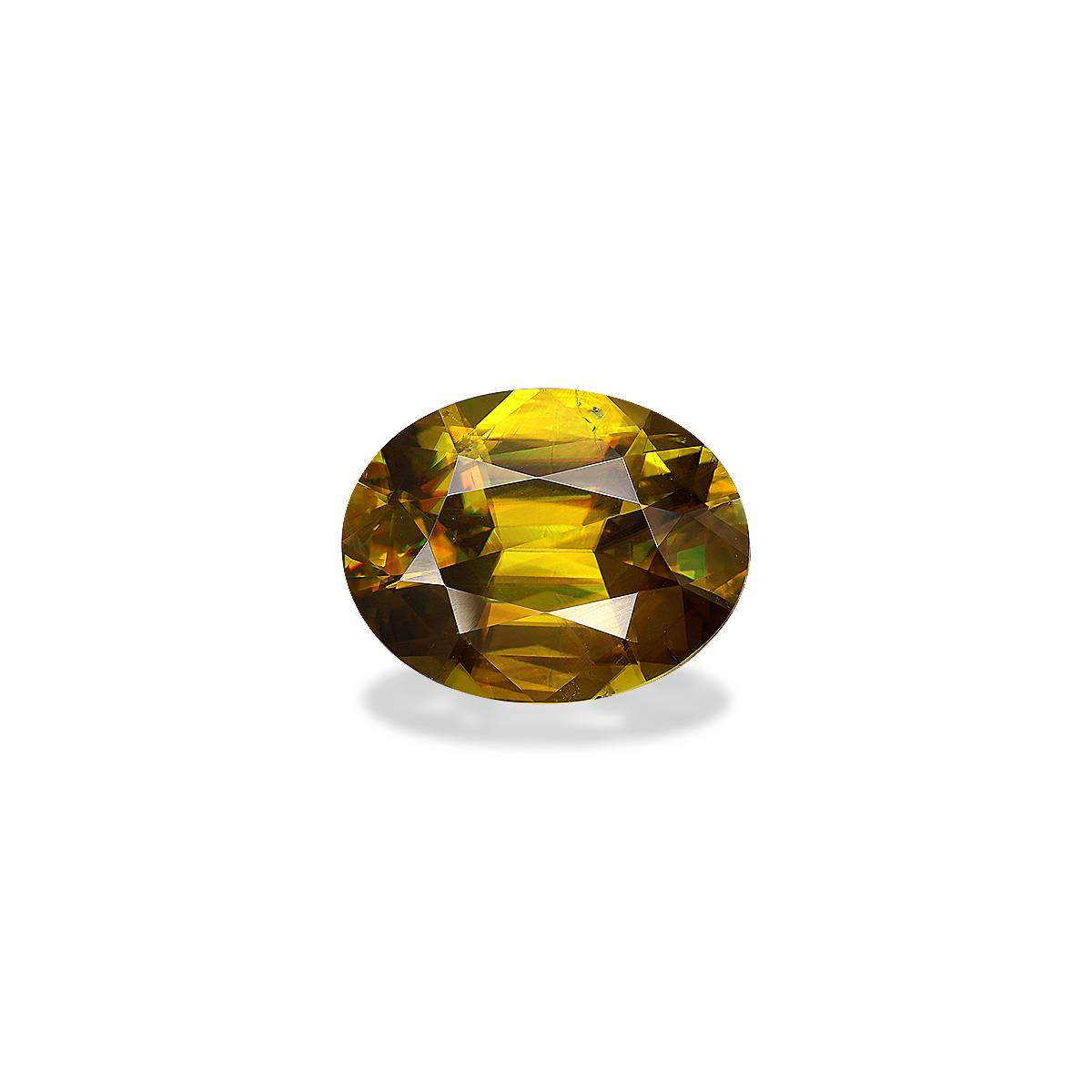 brown sphene, 8.25ct oval cut — main view