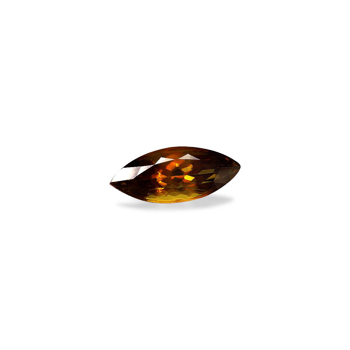 brown sphene, 8.68ct unknown cut — view 3
