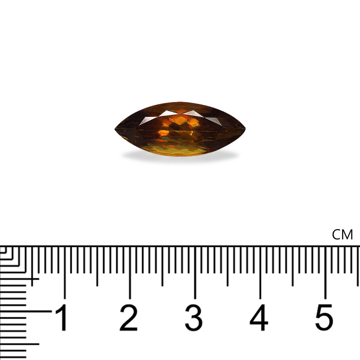 brown sphene, 8.68ct unknown cut — view 4