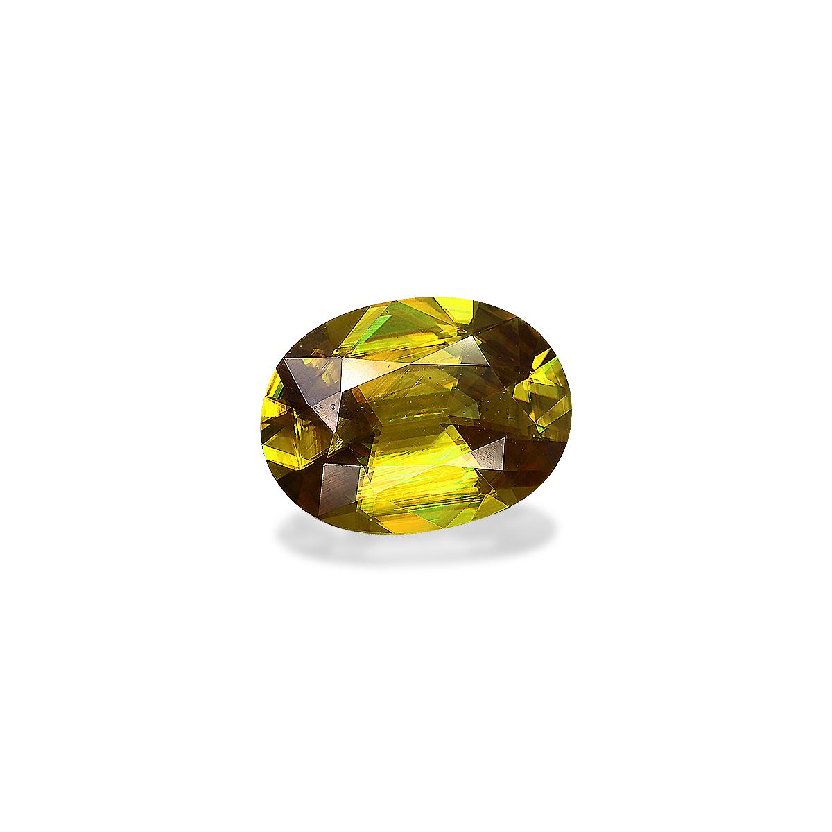 brown sphene, 5.69ct oval cut — view 3