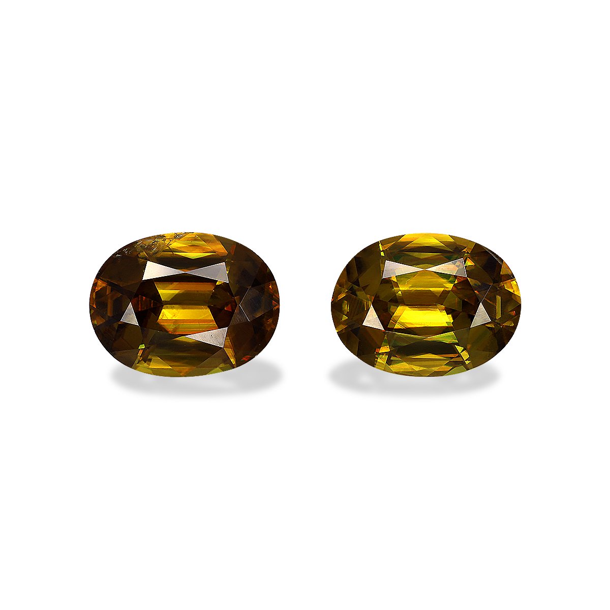 brown sphene, 8.17ct oval cut — main view