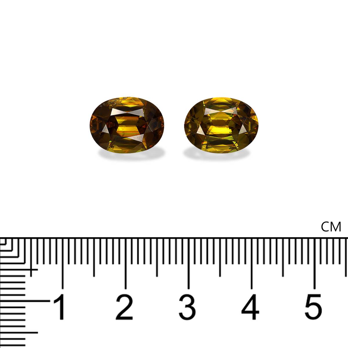 brown sphene, 8.17ct oval cut — view 4