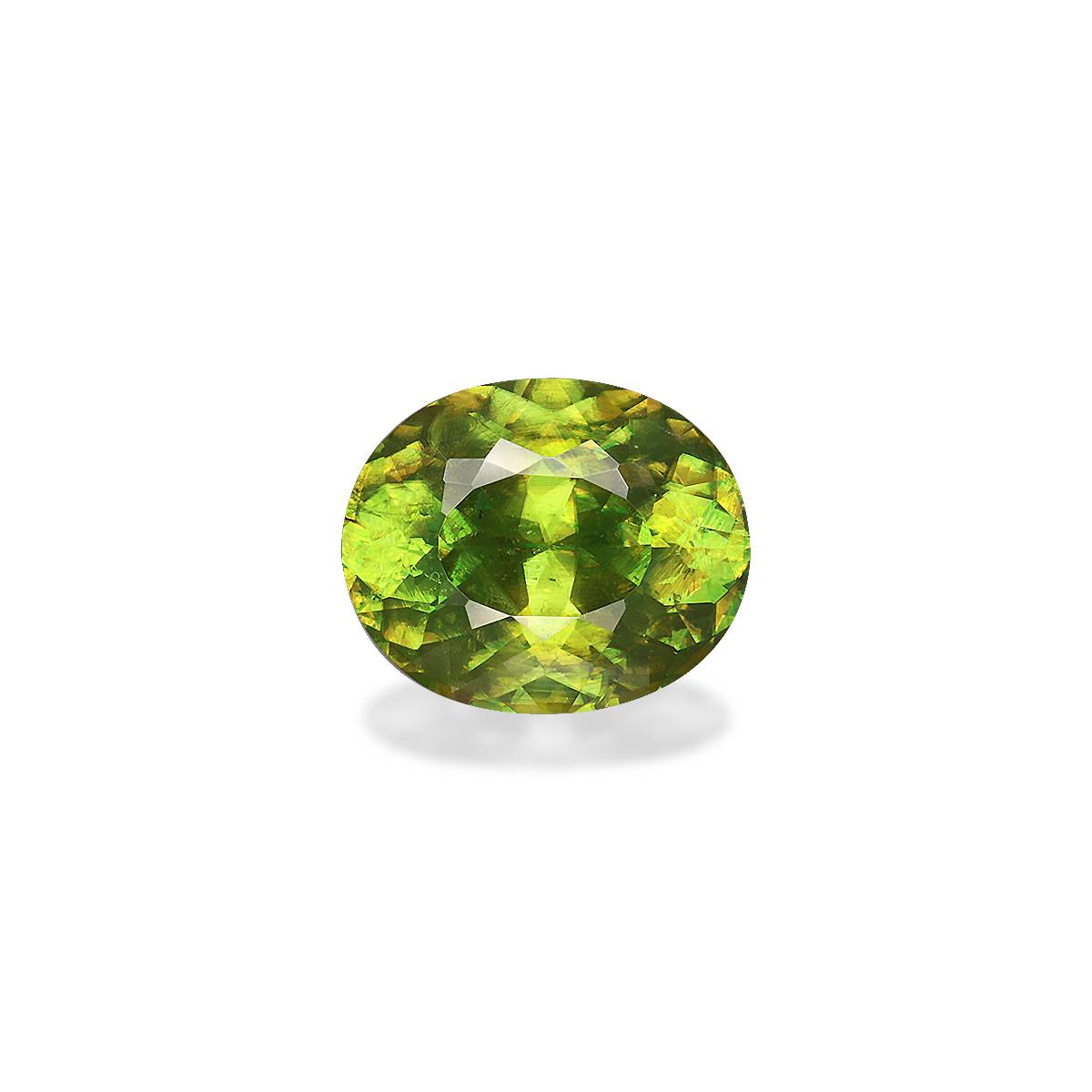 Lime Green Sphene 3.99ct - 11x9mm
