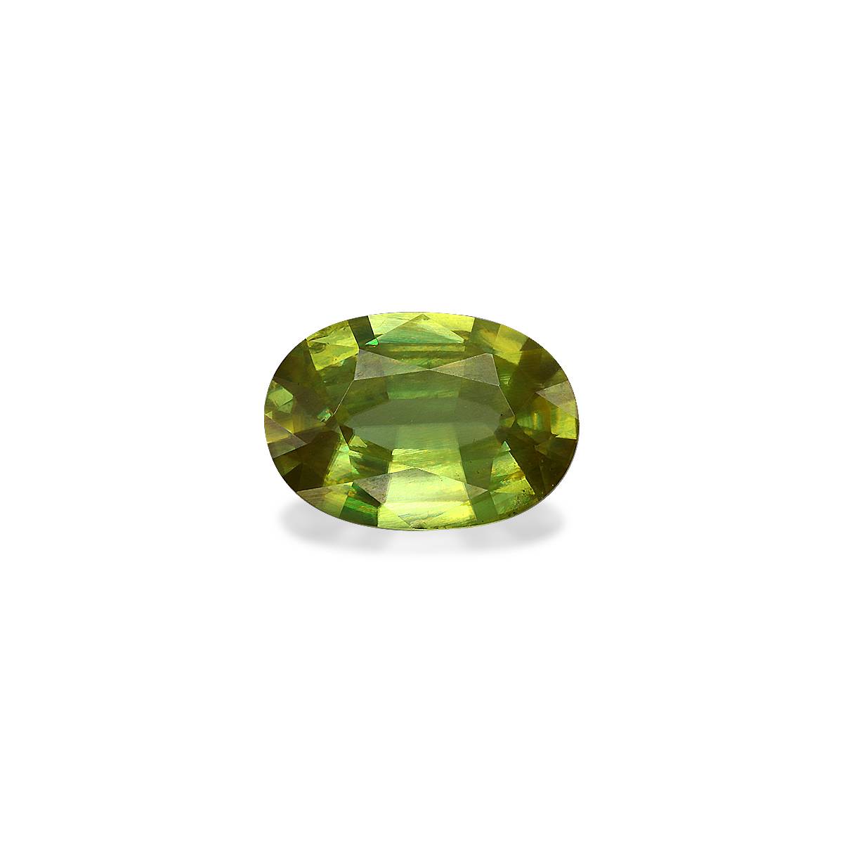 green sphene, 4.53ct oval cut — main view