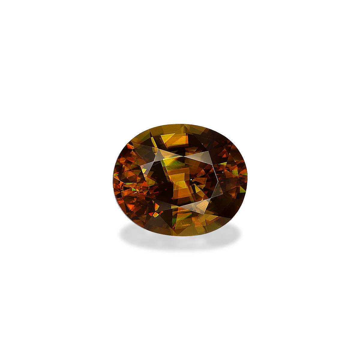 Corn Yellow Sphene 4.4ct - 11x9mm