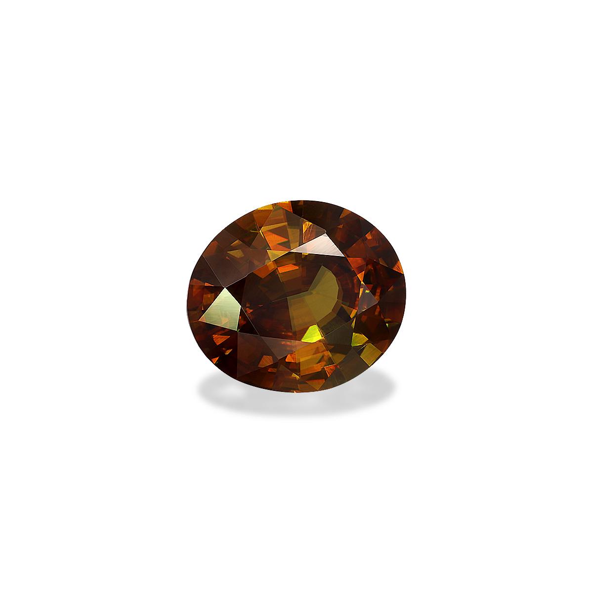 corn yellow sphene, 6.87ct oval cut — view 3