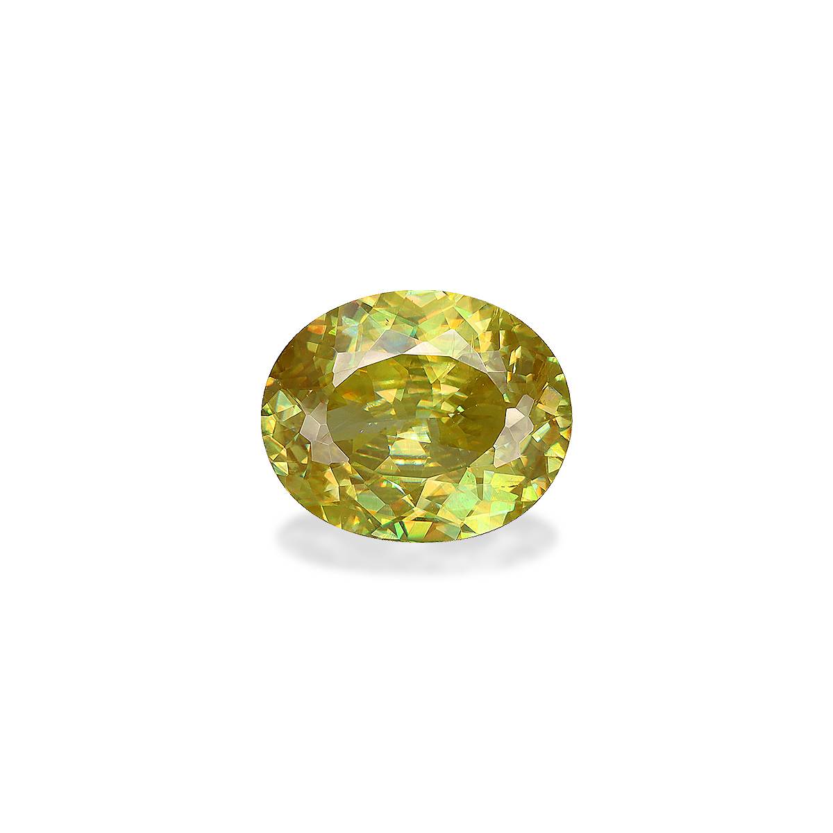 Lemon Yellow Sphene 4.36ct - 12x10mm