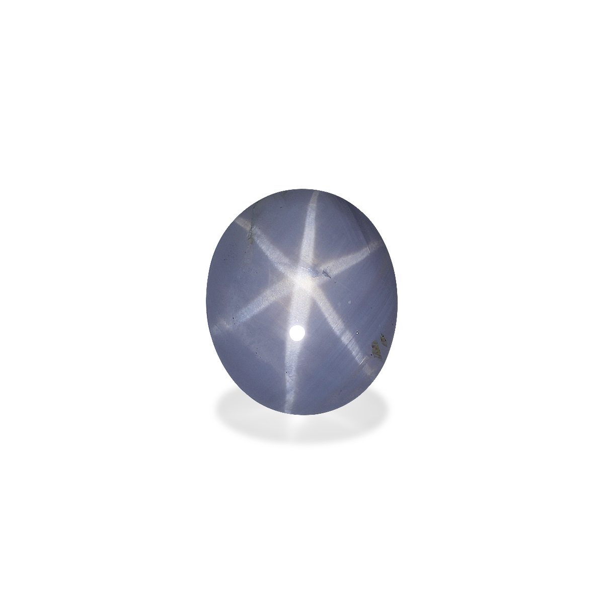 Grey Star Sapphire 1.89ct - 8x6mm