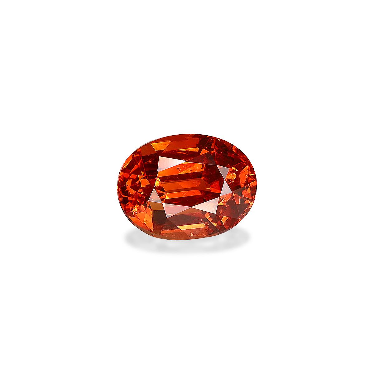 orange spessartite garnet, 2.31ct oval cut — view 3