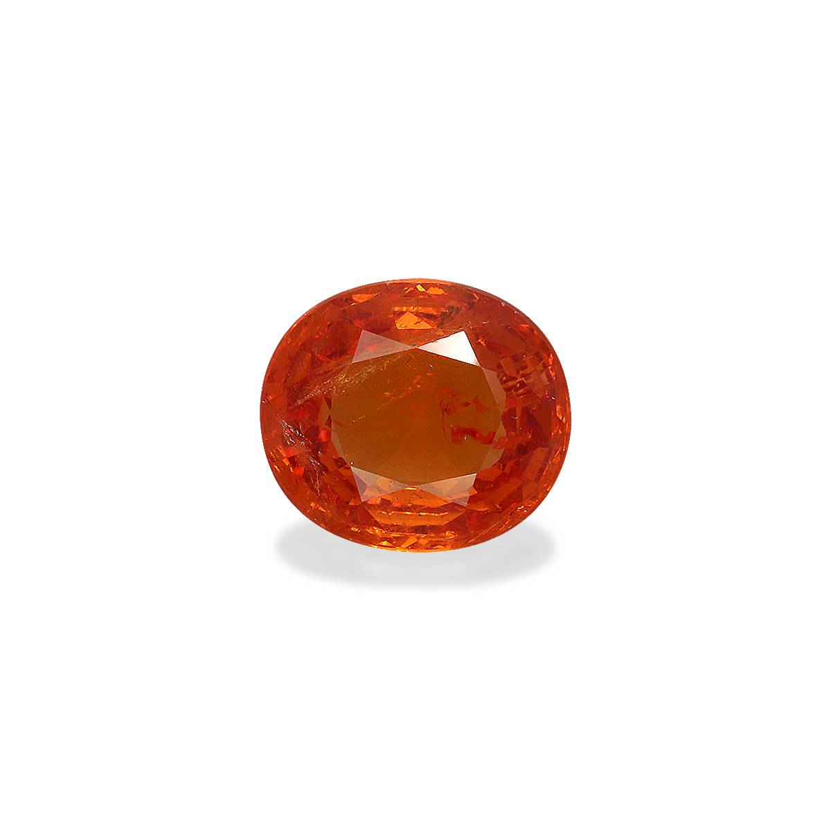 Fanta orange spessartite garnet, 5.31ct oval cut — main view