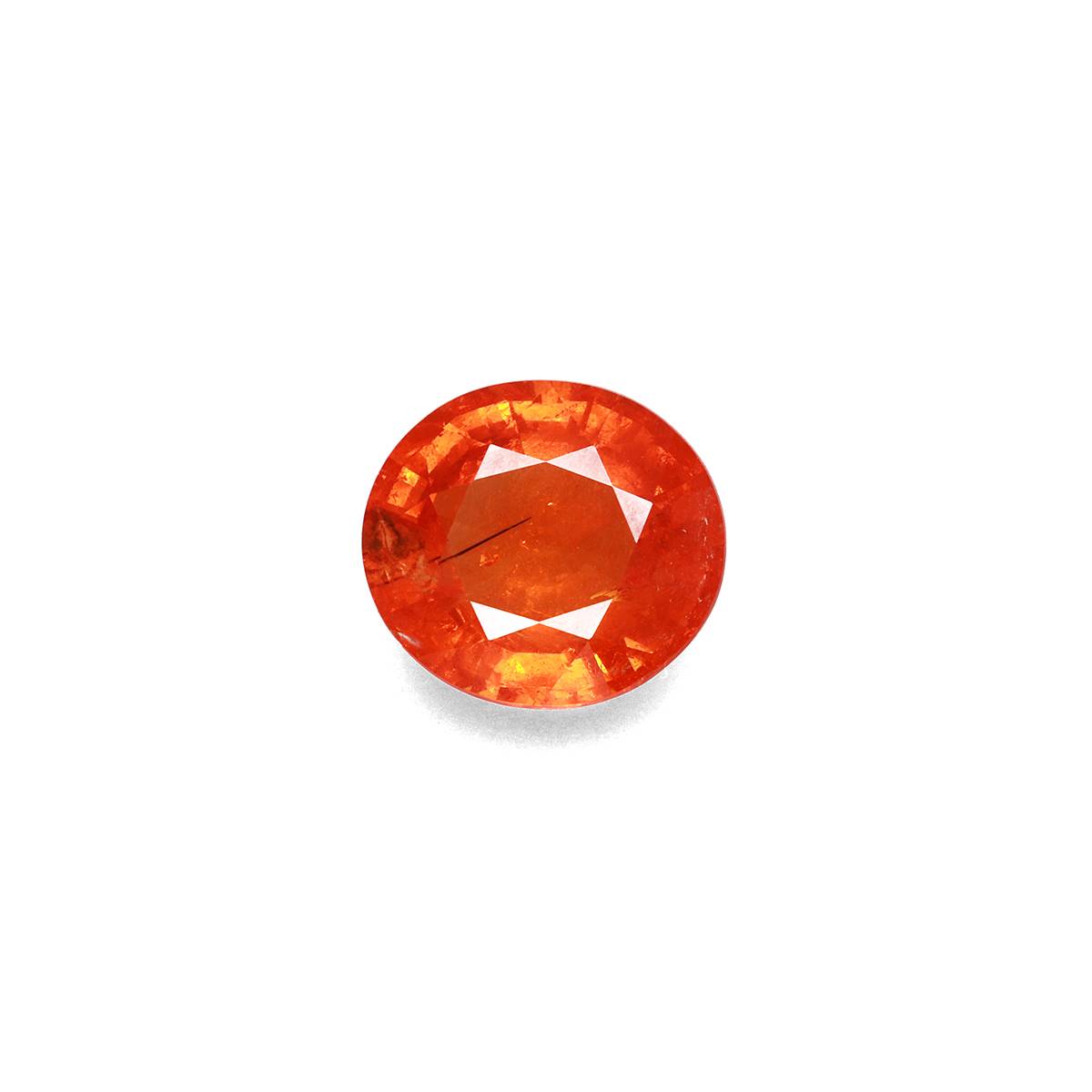 orange spessartite garnet, 11.16ct oval cut — main view