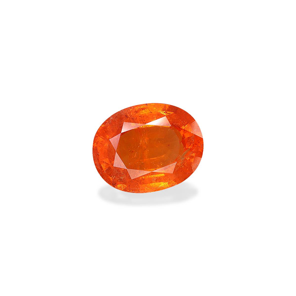 Fanta orange spessartite garnet, 14.11ct oval cut — view 3