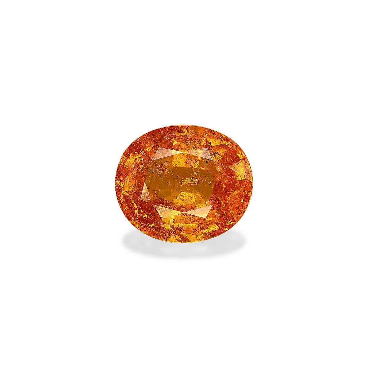 Fanta orange spessartite garnet, 7.98ct oval cut — main view