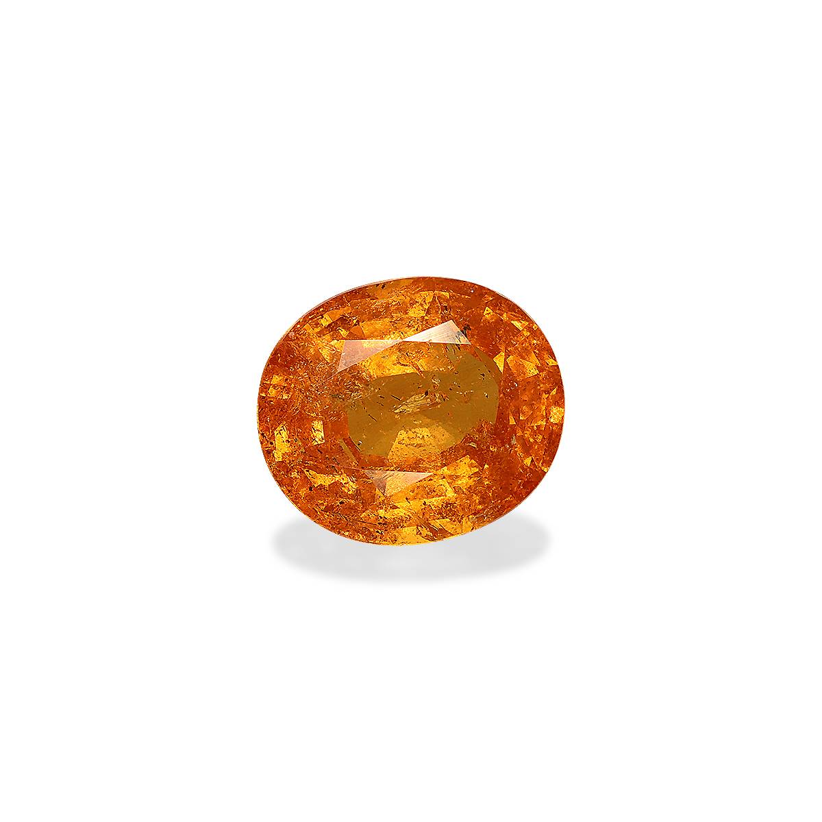 Fanta orange spessartite garnet, 7.98ct oval cut — view 3