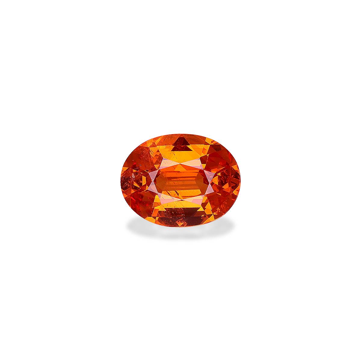 Fanta orange spessartite garnet, 3.25ct oval cut — main view