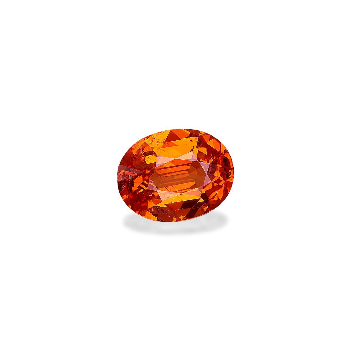 Fanta orange spessartite garnet, 3.25ct oval cut — view 3