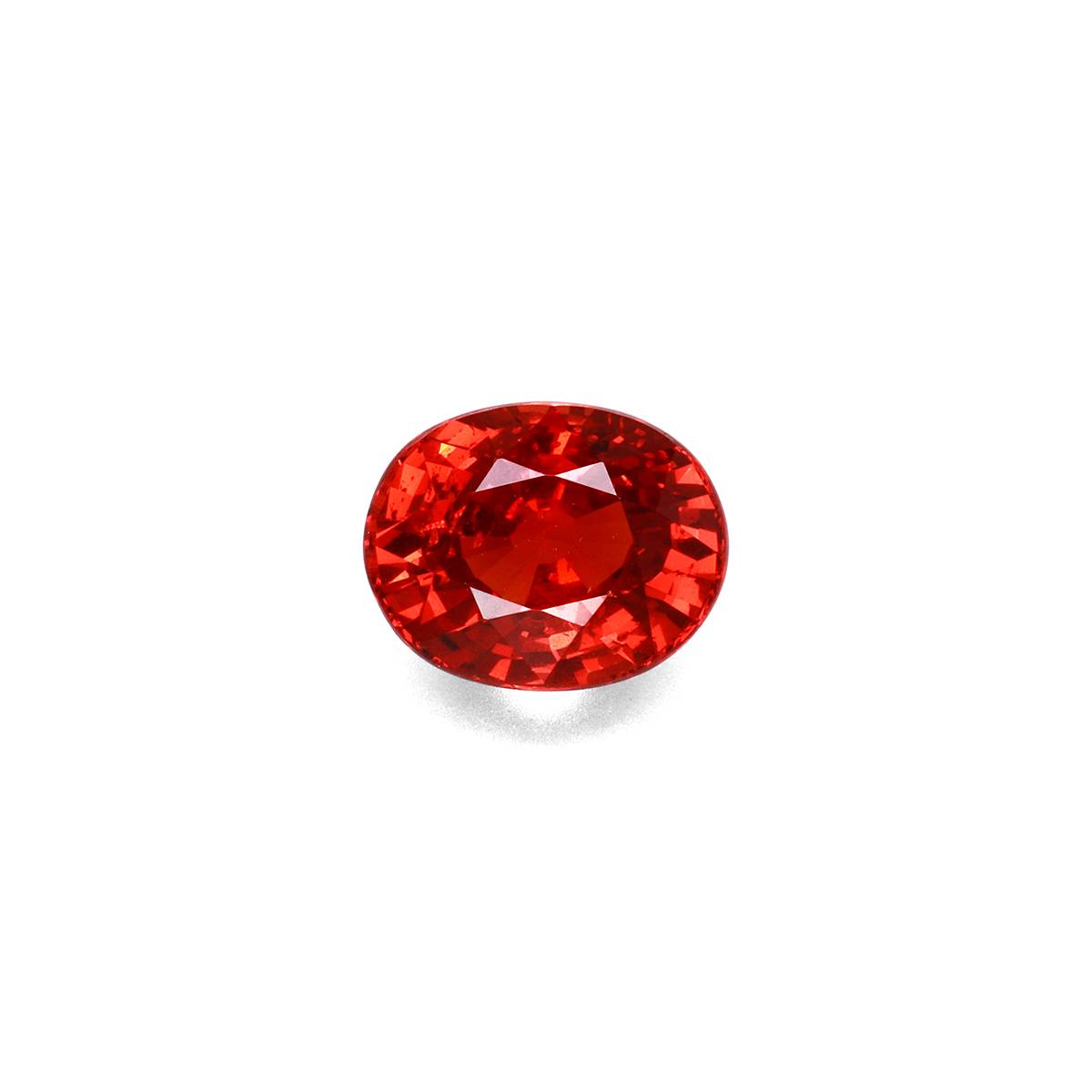 orange spessartite garnet, 4.17ct oval cut — main view