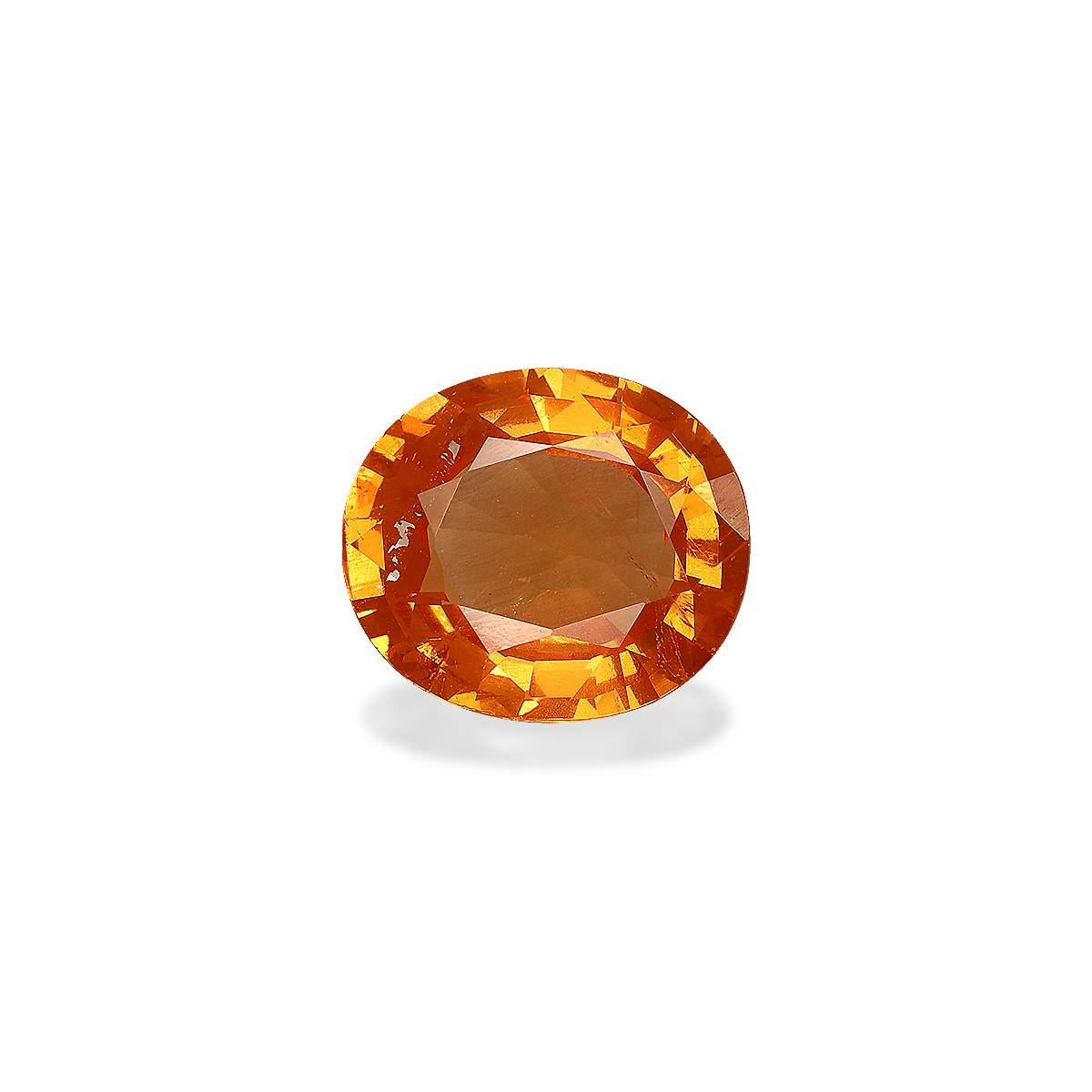 Fanta orange spessartite garnet, 4.11ct oval cut — main view