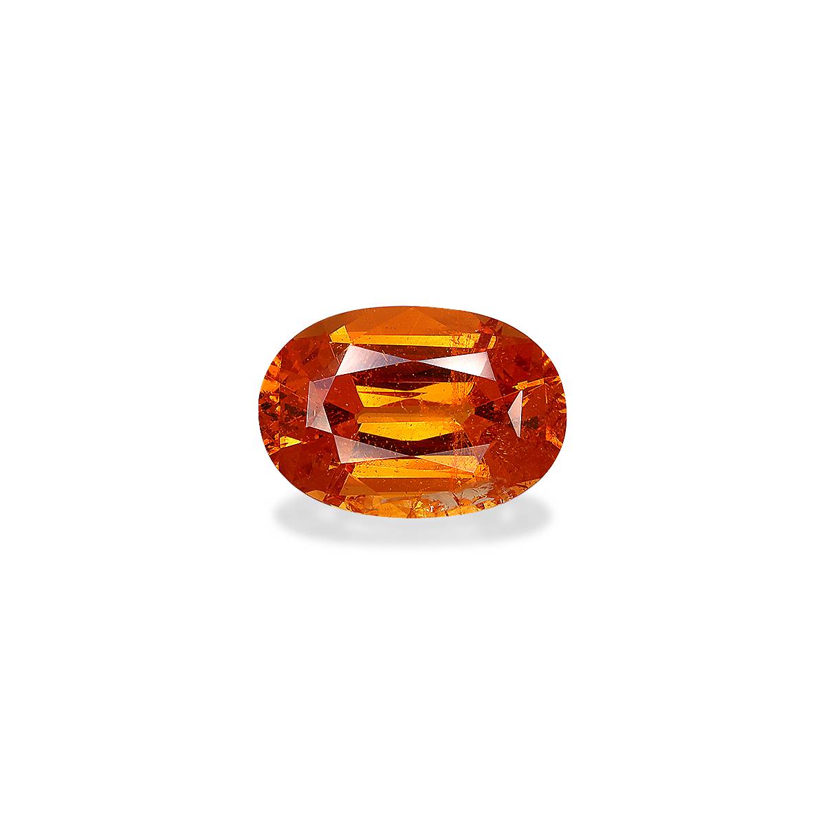 Fanta orange spessartite garnet, 4.85ct oval cut — main view