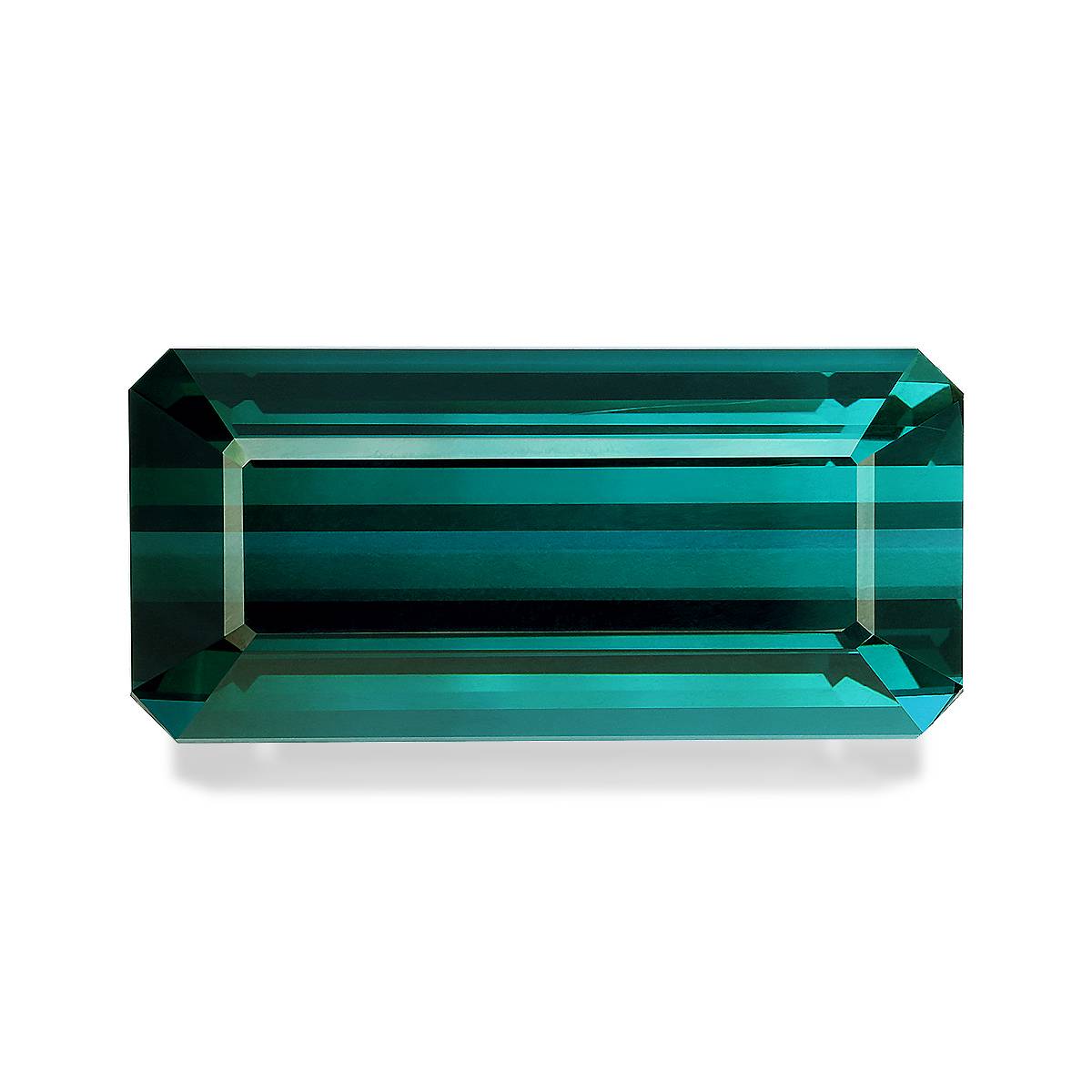 blue blue tourmaline, 115.83ct rectangular cut — main view