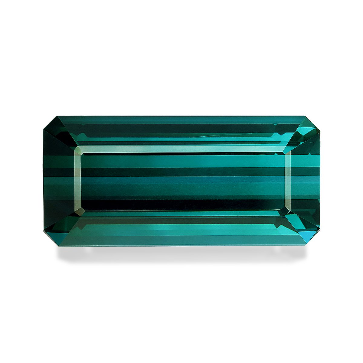 blue blue tourmaline, 115.83ct rectangular cut — main view