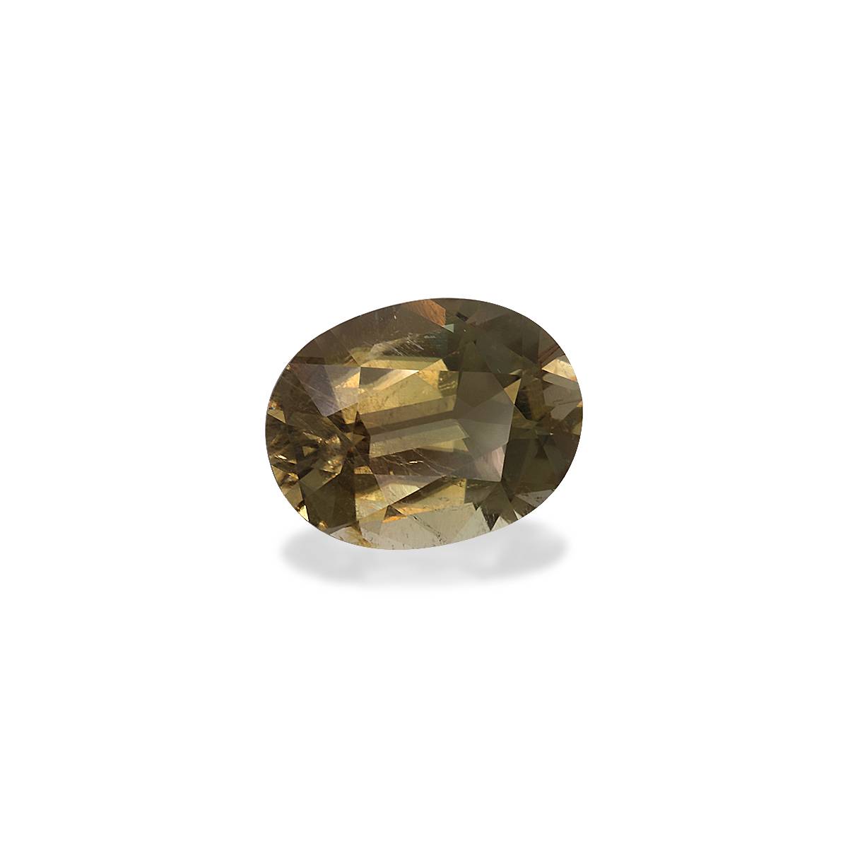 peanut brown brown tourmaline, 10.23ct oval cut — view 3