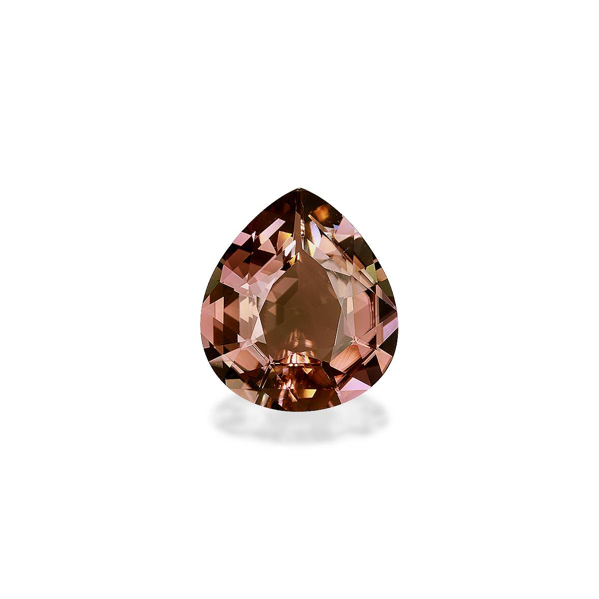 Salmon Pink Tourmaline 12.93ct - 18x16mm