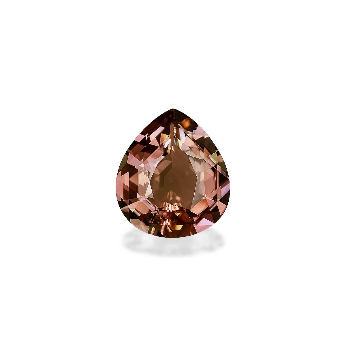 Salmon Pink Tourmaline 12.93ct - 18x16mm
