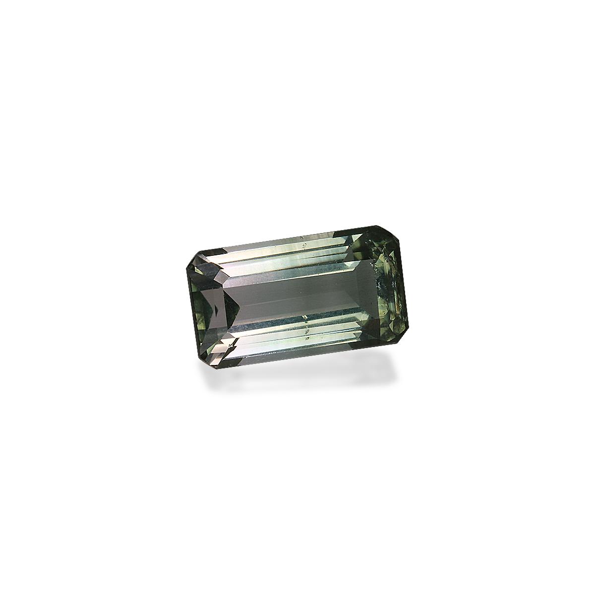 grey grey tourmaline, 5.32ct rectangular cut — view 3