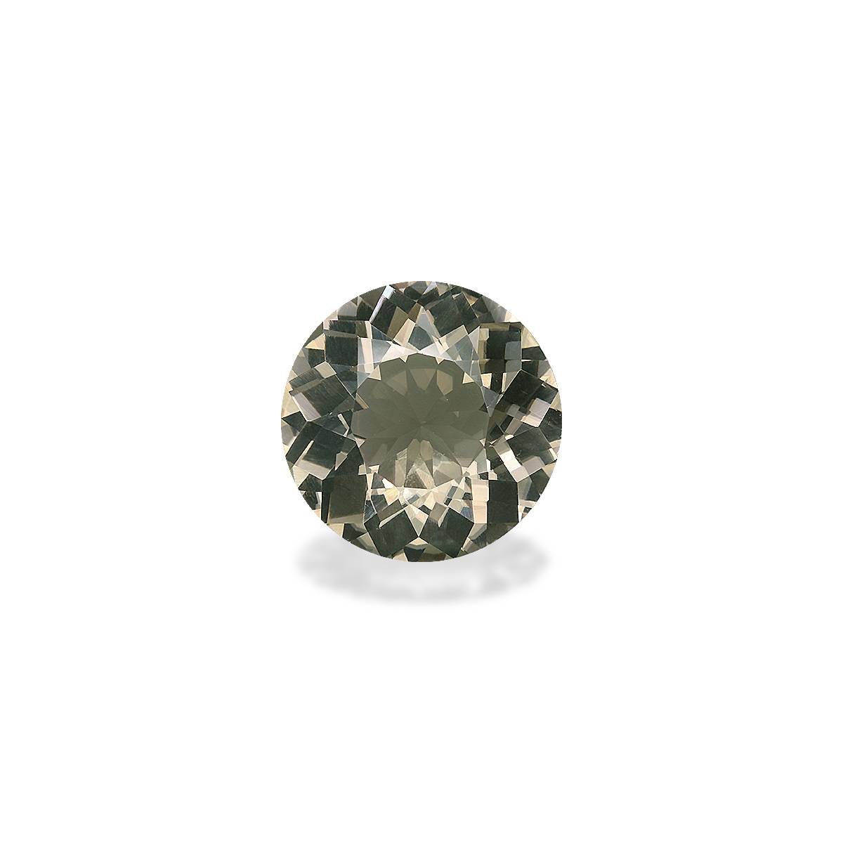 grey grey tourmaline, 9.02ct round cut — main view