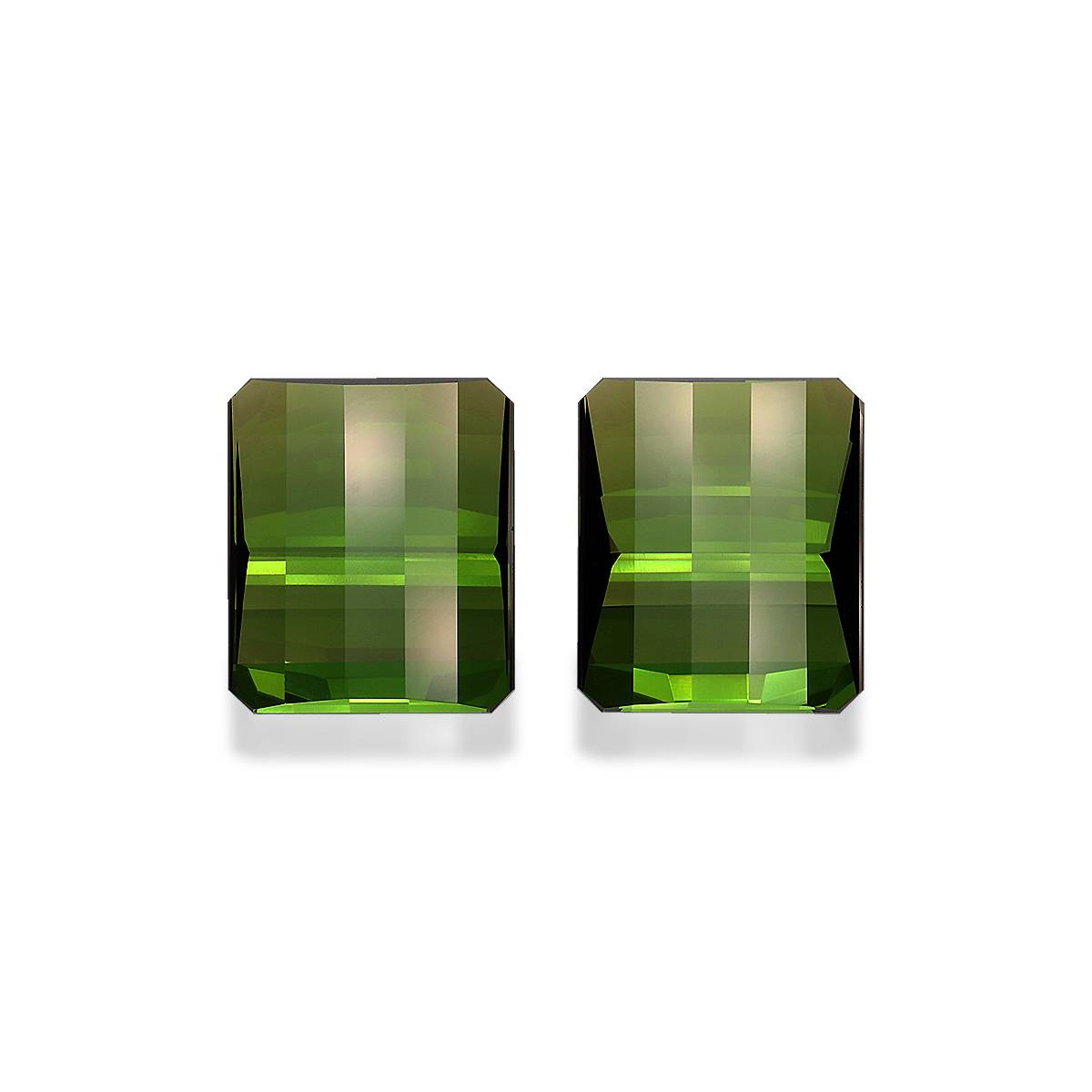 forest green green tourmaline, 18.75ct rectangular cut — main view