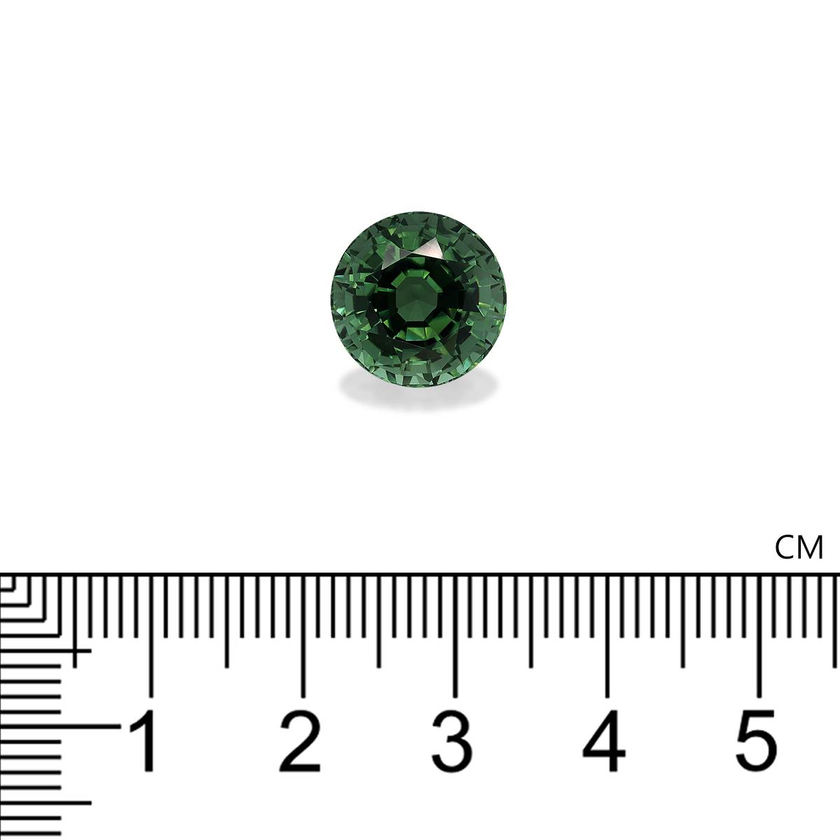 green green tourmaline, 12.92ct mix cut — view 4