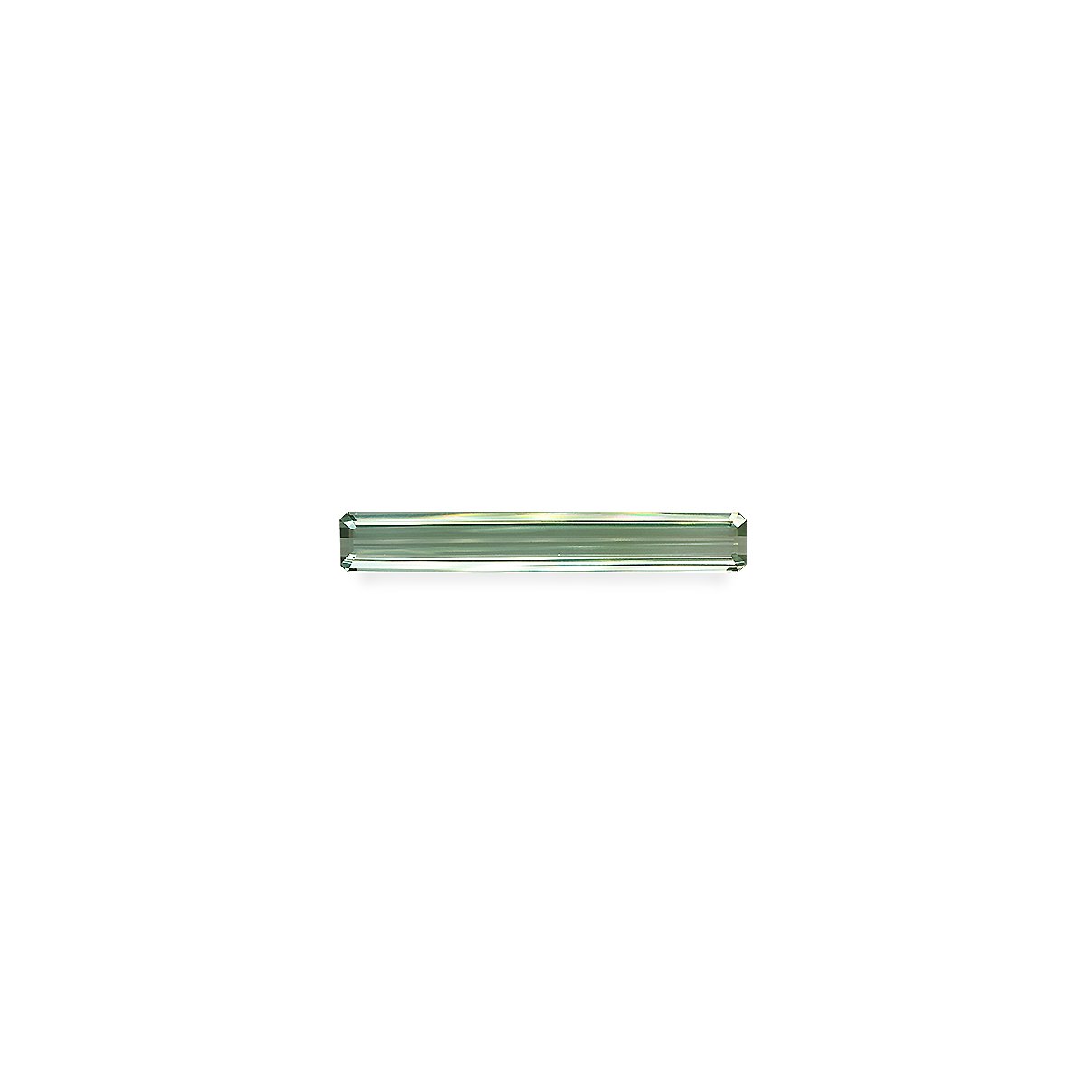 green green tourmaline, 14.13ct rectangular cut — main view