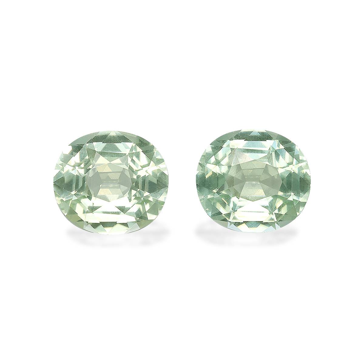 green green tourmaline, 8.62ct oval cut — main view