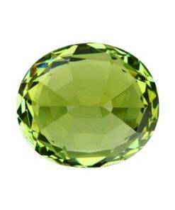 forest green green tourmaline, 15.18ct oval cut — view 8