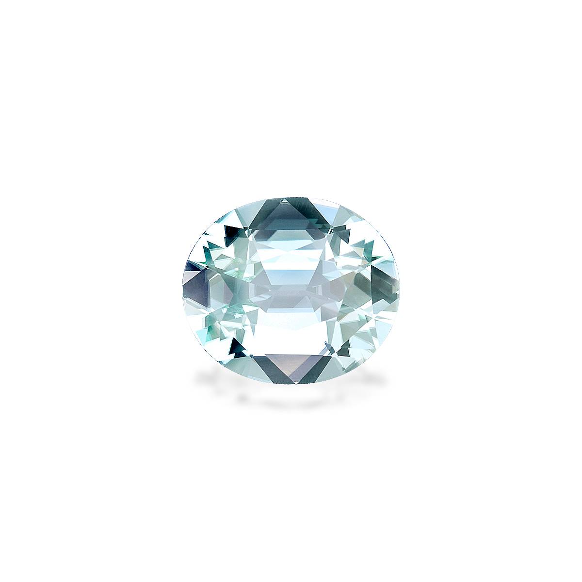 Pale Green Tourmaline 7.84ct - 15x13mm