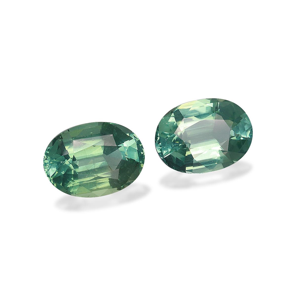 green green tourmaline, 13.07ct oval cut — view 3
