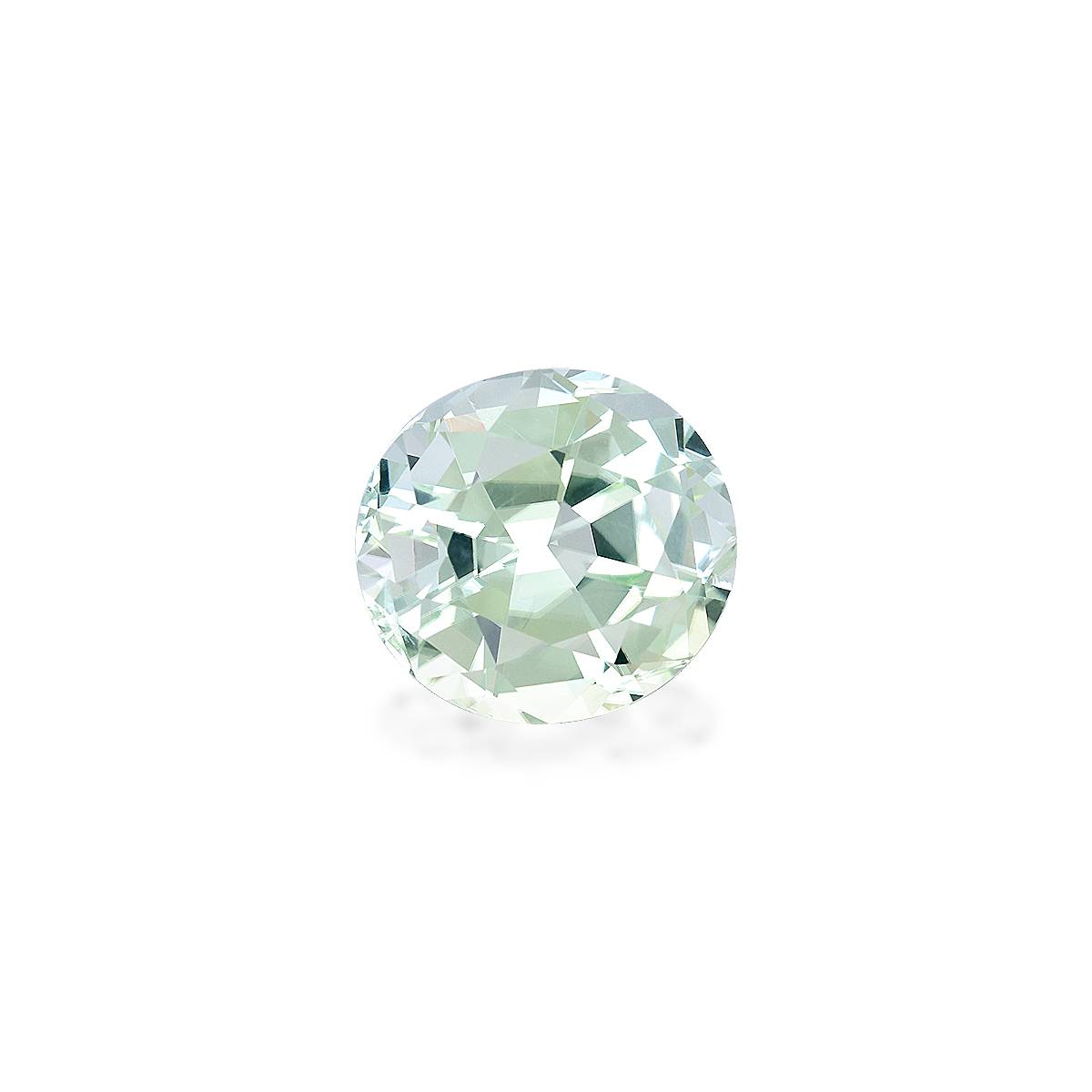 pale green green tourmaline, 7.64ct oval cut — view 3