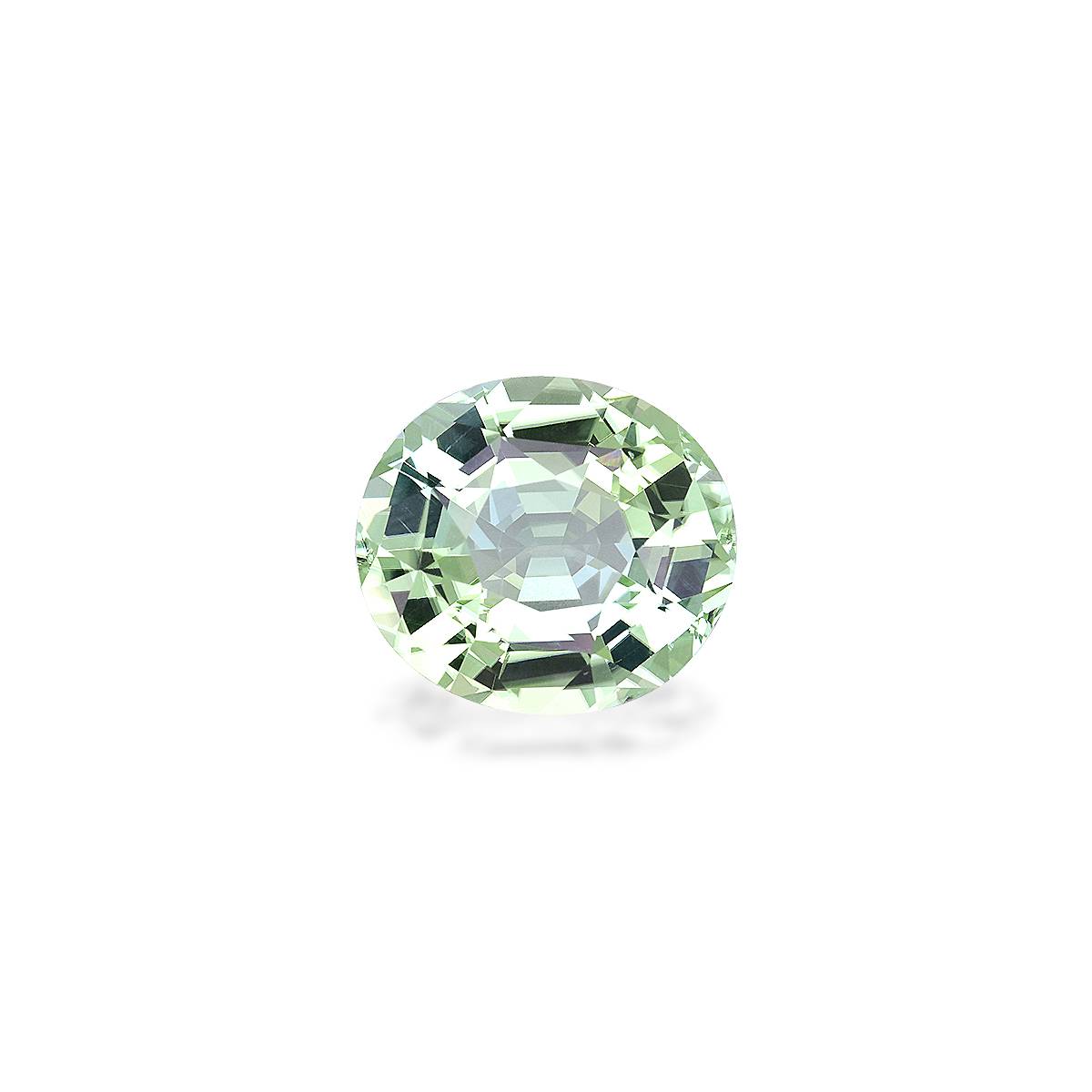 Cotton Green Tourmaline 9.62ct - 15x13mm