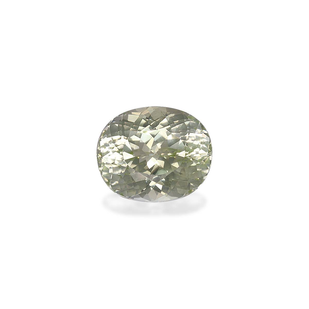 mist green green tourmaline, 8.47ct oval cut — main view